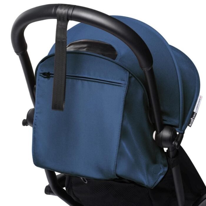 Babyzen YOYO2 Ultra Compact 6+ Stroller - Black / Air France Blue - Image 5
