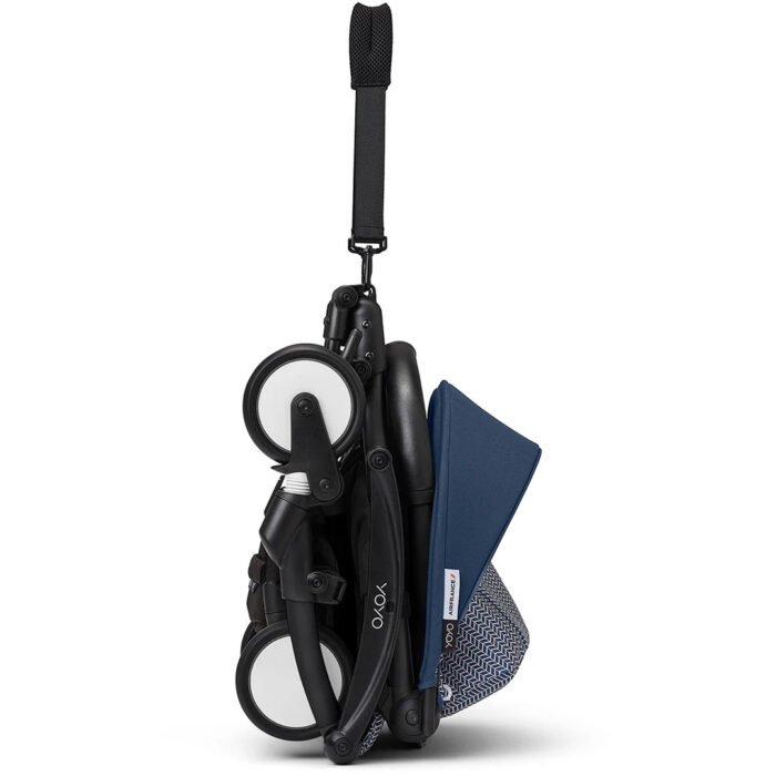 Stokke YOYO³ Stroller  - Air France Blue On Black - Image 4