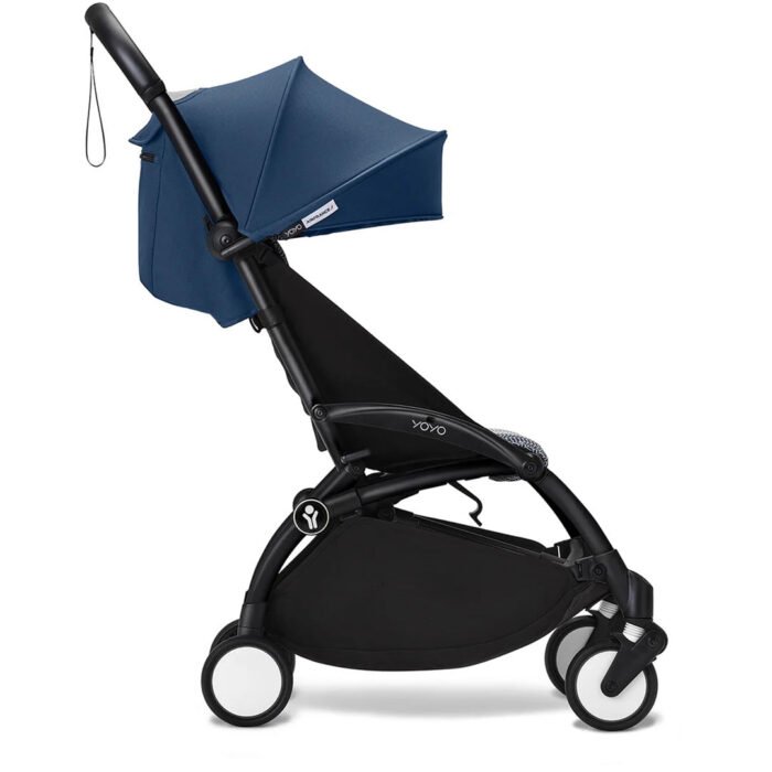 Stokke YOYO³ Stroller  - Air France Blue On Black - Image 3