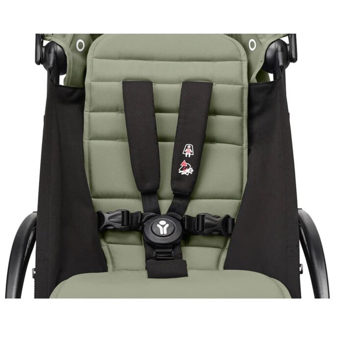 Stokke YOYO³ Stroller - Olive On Black - Image 7