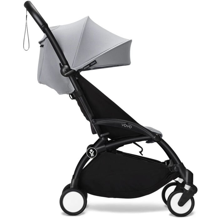 Stokke YOYO³ Stroller - Stone On Black - Image 5