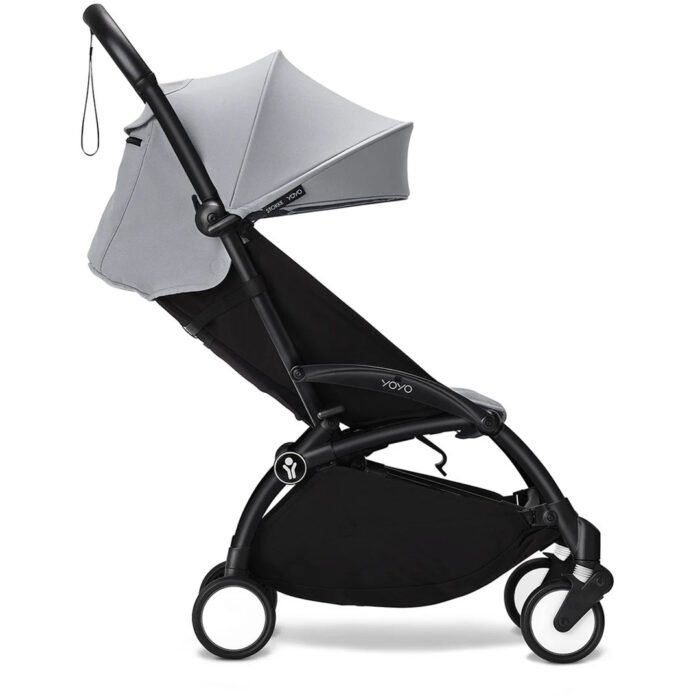 Stokke YOYO³ Stroller - Stone On Black - Image 6