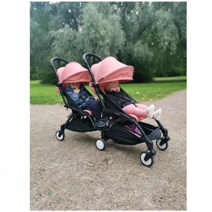 Babyzen YOYO Connect Double Stroller 6+ / 6+ Bundle - Black / Ginger - Image 11