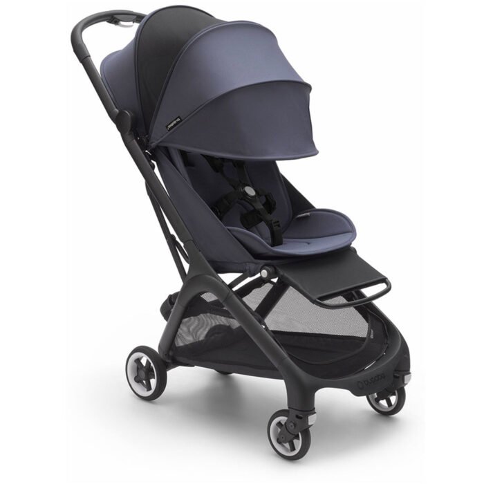 Bugaboo Butterfly Complete Compact Stroller - Black / Stormy Blue - Image 3