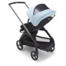 Bugaboo Dragonfly Complete Lightweight Compact Stroller - Graphite / Midnight Black / Skyline Blue