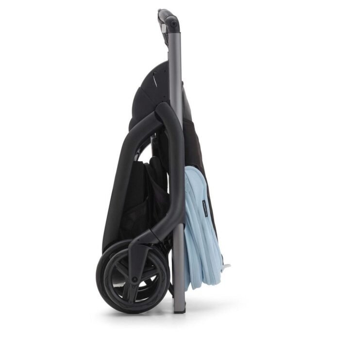 Bugaboo Dragonfly Complete Lightweight Compact Stroller - Graphite / Midnight Black / Skyline Blue - Image 11