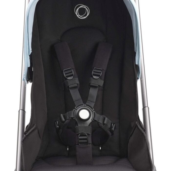 Bugaboo Dragonfly Complete Lightweight Compact Stroller - Black / Forest Green / Forest Green - Image 8