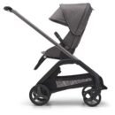 Bugaboo Dragonfly Complete Lightweight Compact Stroller - Graphite / Grey Melange