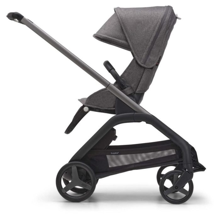 Bugaboo Dragonfly Complete Lightweight Compact Stroller - Graphite / Grey Melange - Image 3